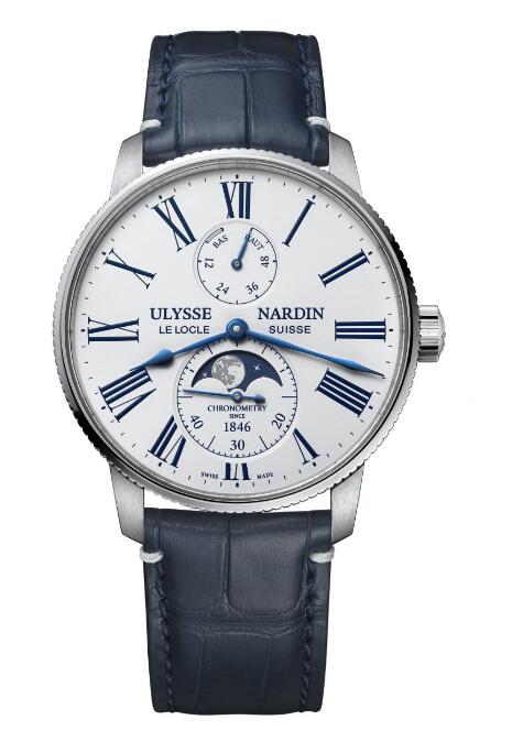 Ulysse Nardin Marine Torpilleur Moonphase White Limited Edition 42mm 1193-310LE-0A-175/1A watch